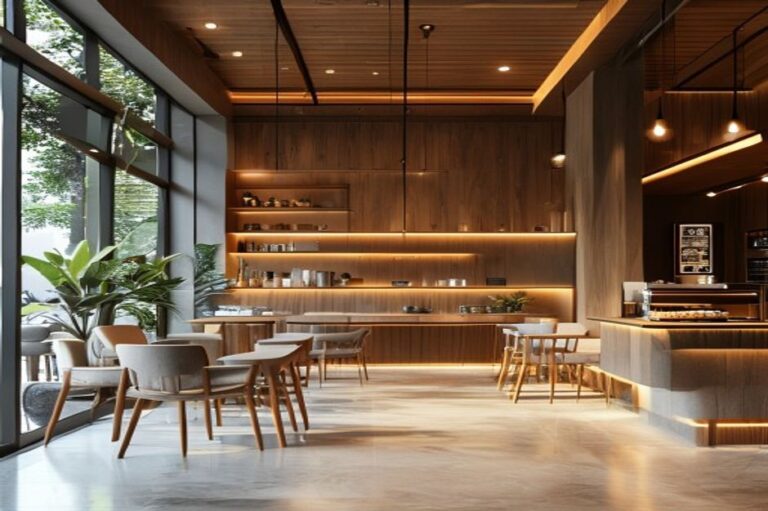 interior cafe dan resto di pantura