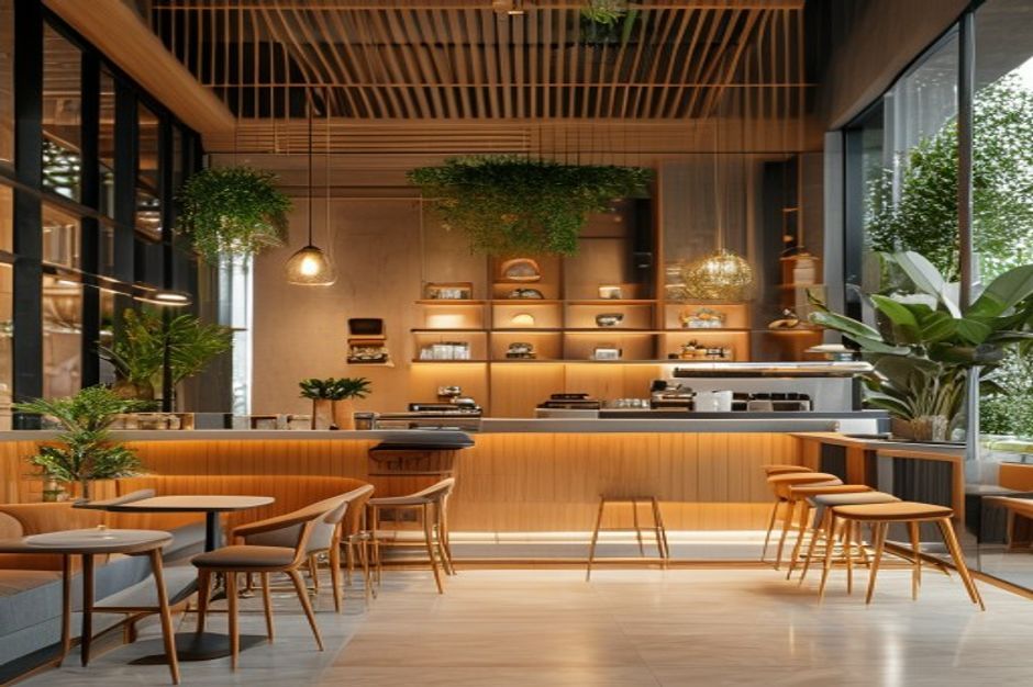 interior cafe dan resto di tegal