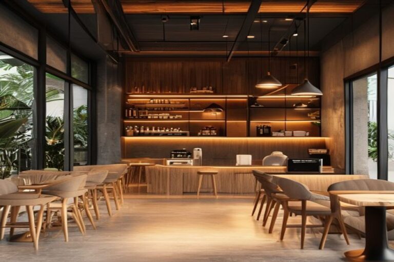 interior cafe dan resto di pemalang
