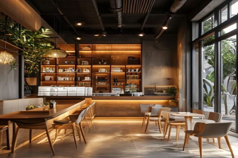 interior cafe dan resto di bumiayu