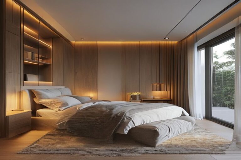 desain kamar tidur utama di tegal