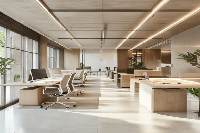 interior kantor minimalis tegal